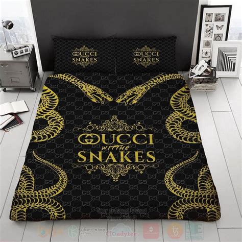 gucci snake bedding|Gucci quilt shop.